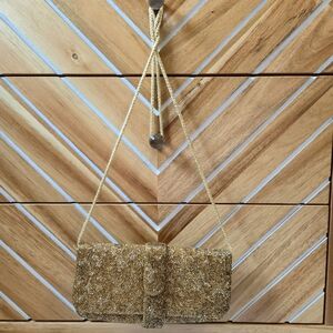 Vintage beaded clutch/crossbody